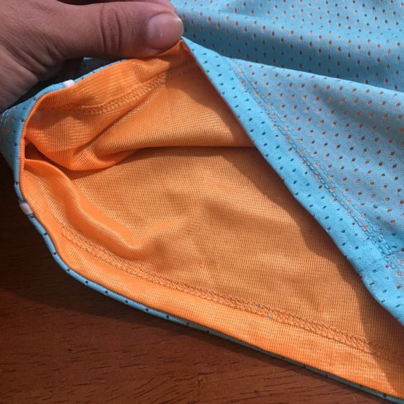 Blue & Orange Puma Shorts - Picture 6 of 9